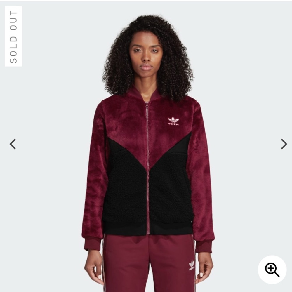 Fleece ADIDAS track jacket